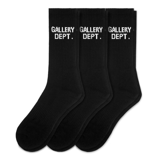 CLEAN BLACK SOCKS - SET OF 3