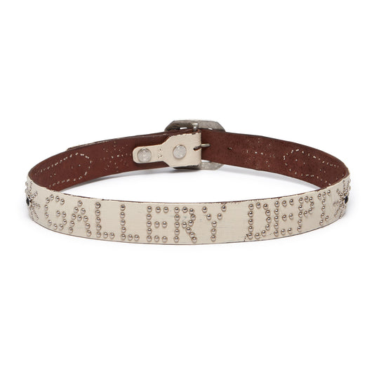 PAINTED STUDDED BELT