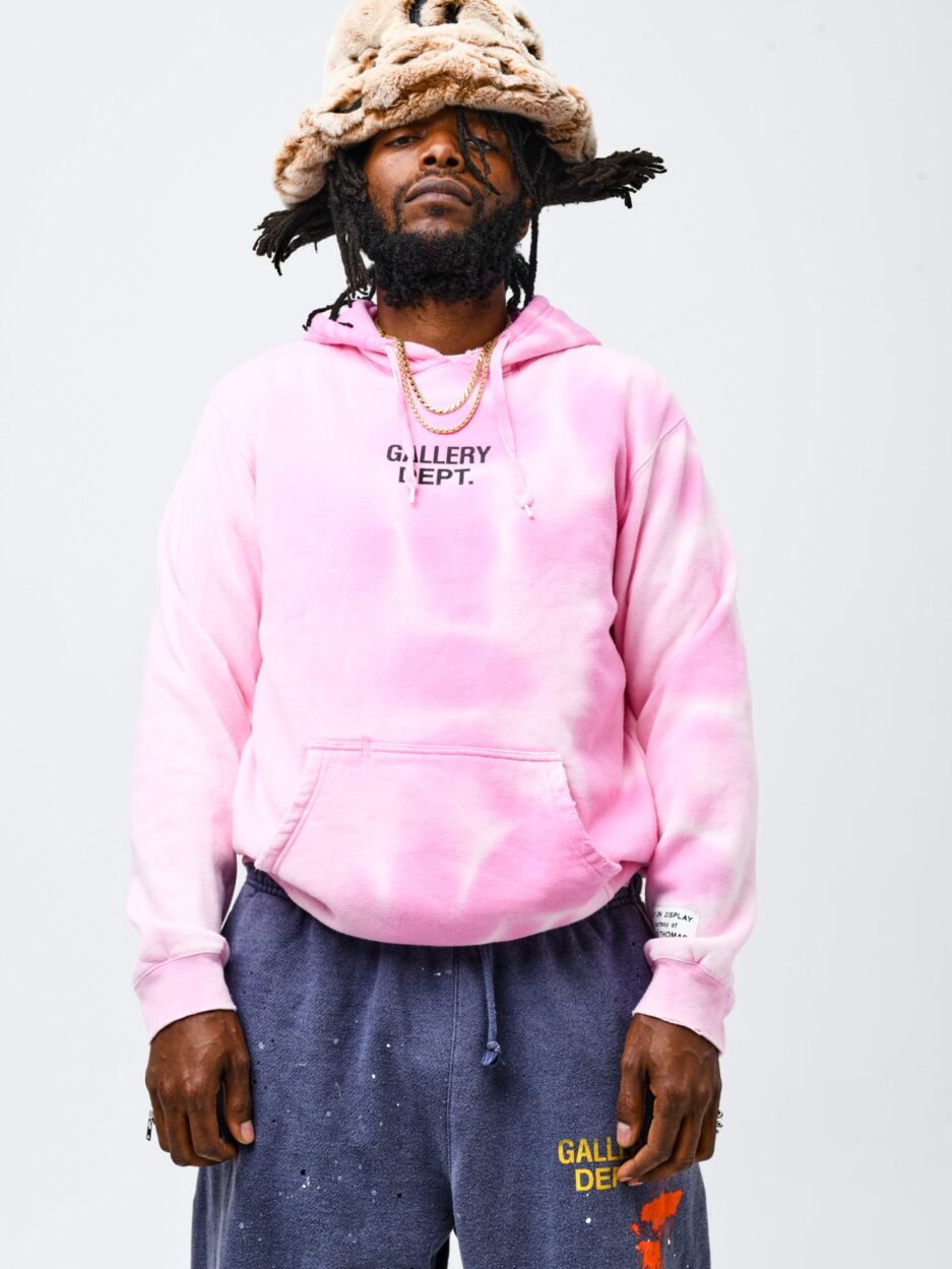 SUNFADED CENTER LOGO HOODIE