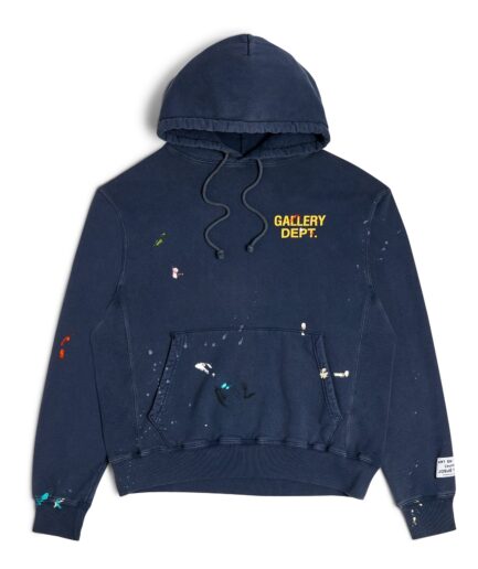 GALLERY DEPT LOGO HOODIE PAINT