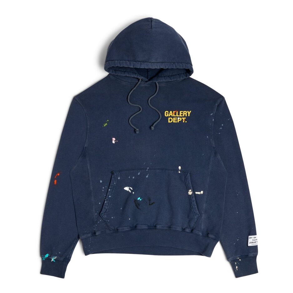 GALLERY DEPT LOGO HOODIE PAINT