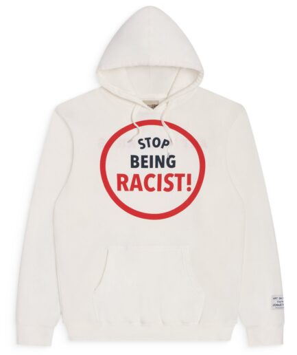 STOP BEING RACIST REVERSIBLE ATK HOODIE