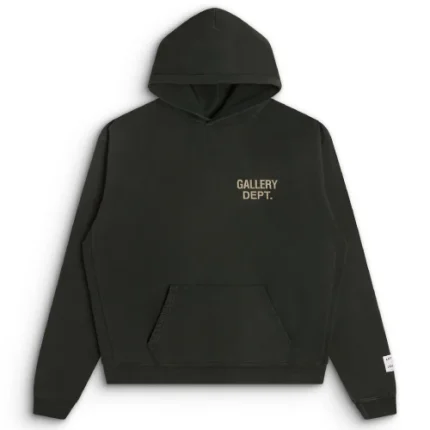 Gallery Dept 90's GD Logo Hoodie front appearance