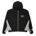 Gallery Dept Contrast Panel Sweatshirt Hoodie front view