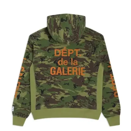 Gallery Dept De La Galerie Camo Flage Hoodie Back
