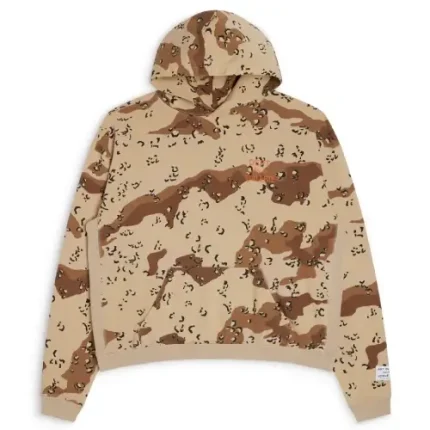 Front view of Gallery Dept French Collector Camo Hoodie