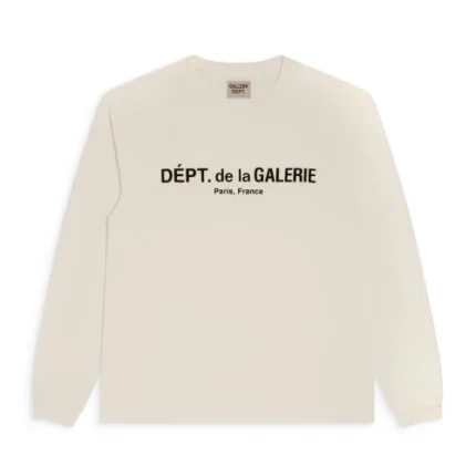 Gallery Dept French Logo Lux L/S Tee front view