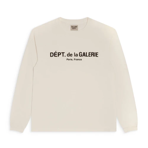 Gallery Dept French Logo Lux LS Tee Gallery Dept French Logo Lux L/S Tee front view