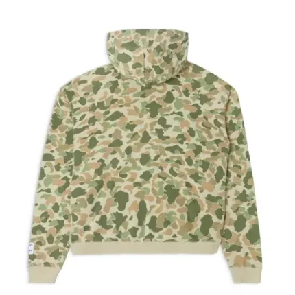 Gallery Dept Frog Camo 90's Full Zip Hoodie Back