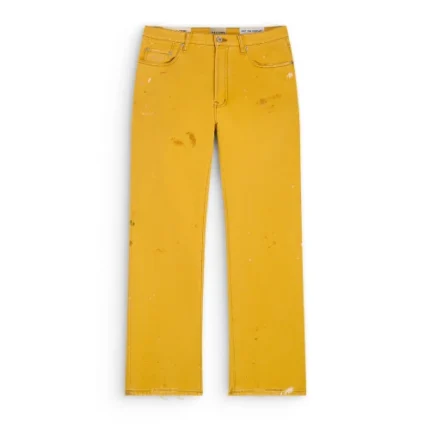 Gallery Dept Marley Yellow Denim Pant front view