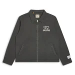 Gallery Dept Montecito Full Zip Black Jacket front view