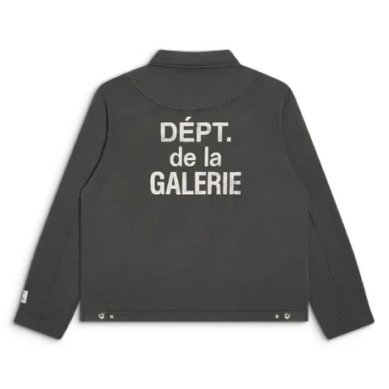 Gallery Dept Montecito Full Zip Black Jacket Back