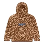 Gallery Dept Trail Fleece Giraffe Hoodie front view