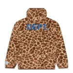 Gallery Dept Trail Fleece Giraffe Hoodie Back