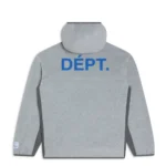 Gallery Dept Trail Fleece Grey Hoodie Back