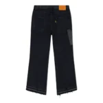 Gallery Dept Twisted Wide Leg Black Pant Back