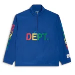 Gallery Dept Wave Jacket front view with artistic wave design