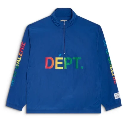 Gallery Dept Wave Jacket front view with artistic wave design
