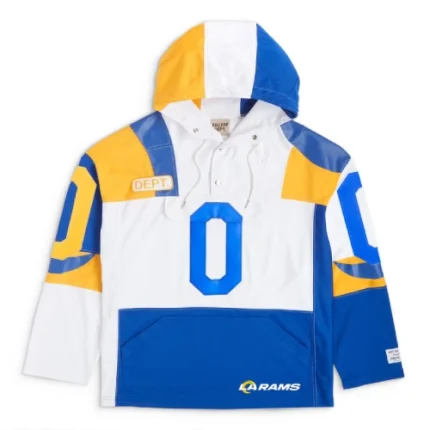 Gallery Dept X LA Rams Anorak Hood Jacket front view