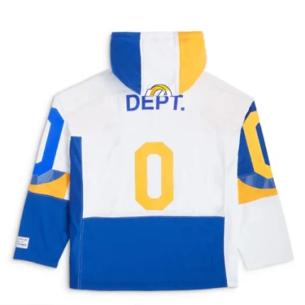 Gallery Dept X LA Rams Anorak Hood Jacket Back