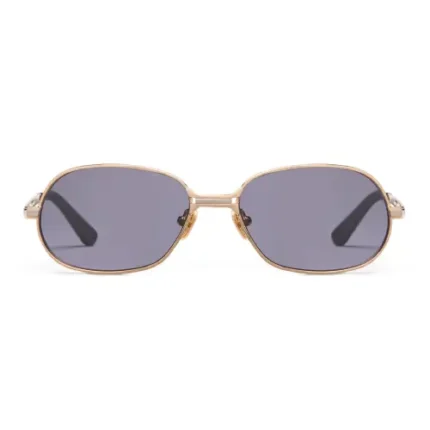 Gallery Dept October 12 2001 gold dark sunglasses front view