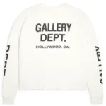 Gallery Dept Thermal Long Shirt White back view