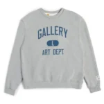 Gallery Dept Art Crewneck Sweatshirt Grey front view