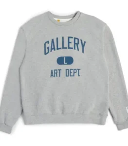 Gallery Dept Art Crewneck Sweatshirt Grey front view