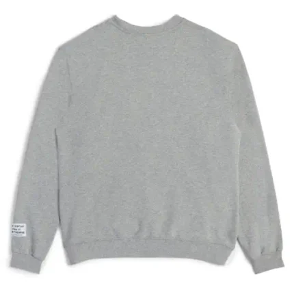 Gallery Dept Art Crewneck Sweatshirt Grey back view