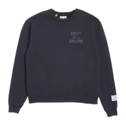 Gallery Dept Art That Kills Reversible Crewneck Black front view