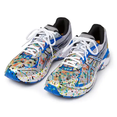Gallery Dept ASICS GT-2160 Front View Gallery Dept ASICS 2160 White Pure Silver front view