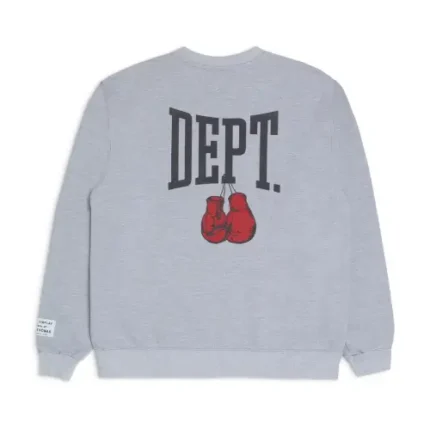Gallery Dept Classic Sweatshirt Light Grey back view