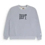 Gallery Dept Classic Sweatshirt Light Grey front view