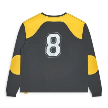 Gallery Dept Freestyle Long Sleeve Tee Charcoal Grey back view