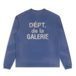 Gallery Dept French L-S Tee Shirt Navy back view