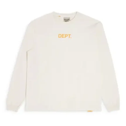 Gallery Dept L-S Tee Cream front view