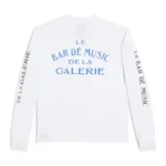 Gallery Dept Le Bar Shop L-S Tee Shirt White back view