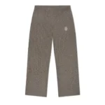 Gallery Dept Logan Track Pant olive micro plaid front view
