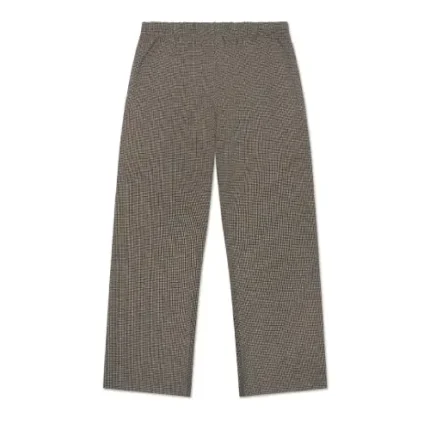 Gallery Dept Logan Track Pant olive plaid back view