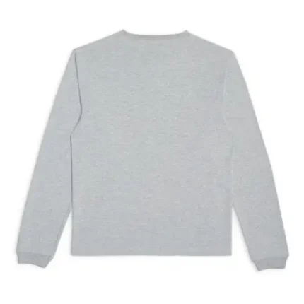 Gallery Dept Long Sleeve Tee Light Grey back view