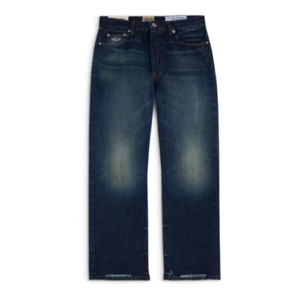 Gallery Dept Marley Denim medium washed indigo front view