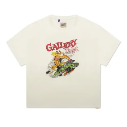 Gallery Dept Rally Tee front view with graphic design