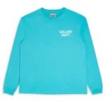Gallery Dept Souvenir L-S Blue Shirt front view