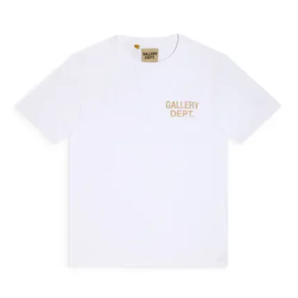 Gallery Dept Souvenir Tee olive green front view with chest logo