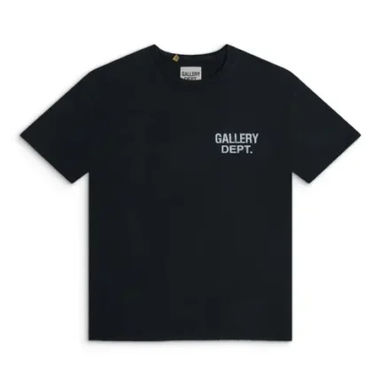 Gallery Dept Souvenir Tee olive green front view with chest logo