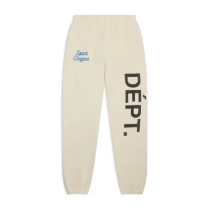 Gallery Dept Team Dépt. Sweatpant Light Sand front view