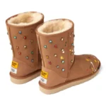 Gallery Dept UGG Classic Short Chestnut Suede Brown back view