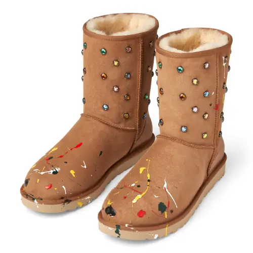 Gallery Dept Ugg Classic Short Chestnut Suede Brown (2) Gallery Dept Ugg Classic Short Chestnut Suede Brown front view