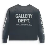 Gallery Dept Urcle thermal long sleeve black back view