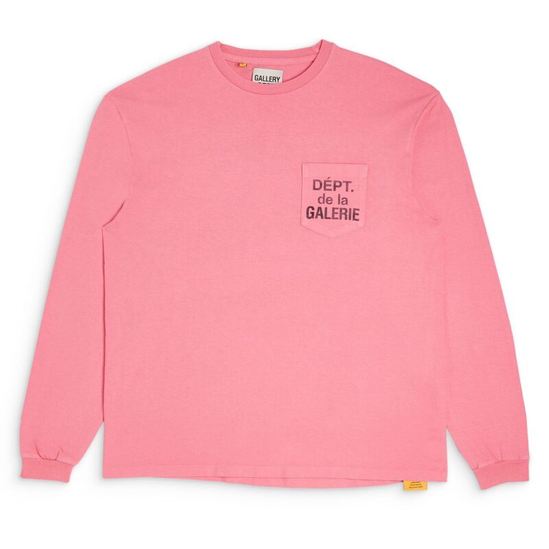 Gallery Dept de la Galerie Pocket Shirt Pink Gallery Dept de la Galerie Pocket Shirt Pink front view